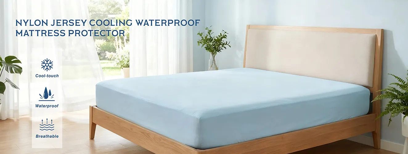 Funda de colchón impermeable y transpirable, lavable, protector de cama, refrigerante