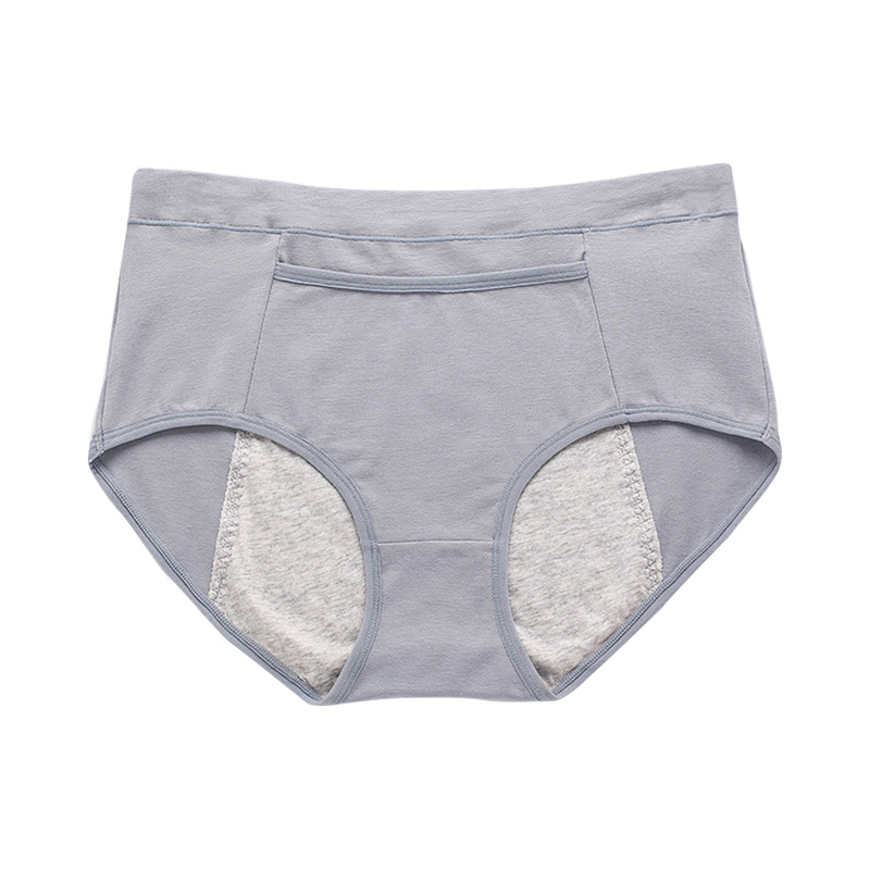 Ropa interior fisiológica con bolsillo para mujeres