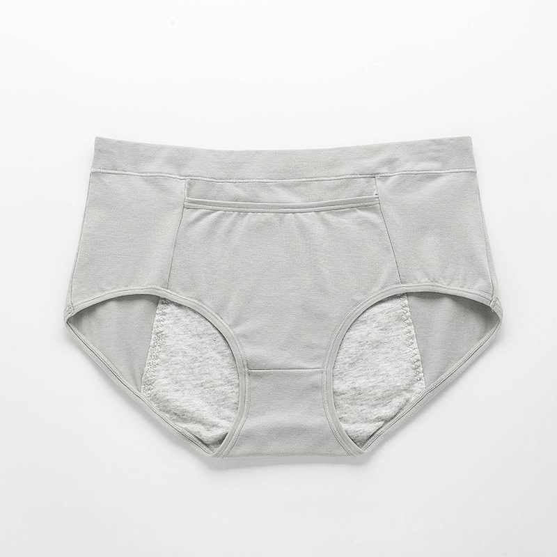 Pantalones sanitarios de algodón puro para protección a prueba de fugas