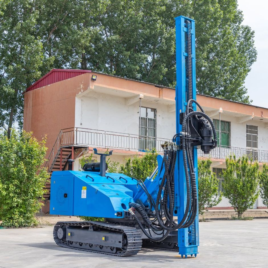 Suministrar máquina de pilotes de tornillo para postes, pilotes de tornillo para suelo solar