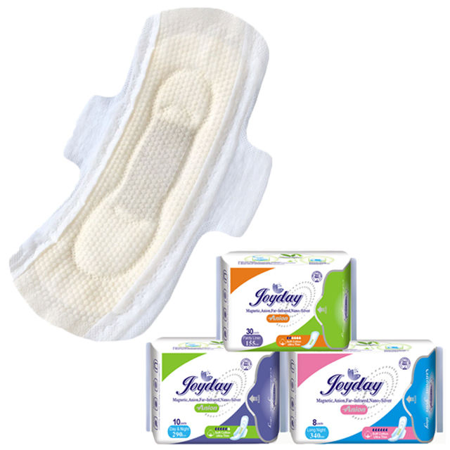 Muestra gratuita de almohadillas menstruales desechables Anion Ultra populares