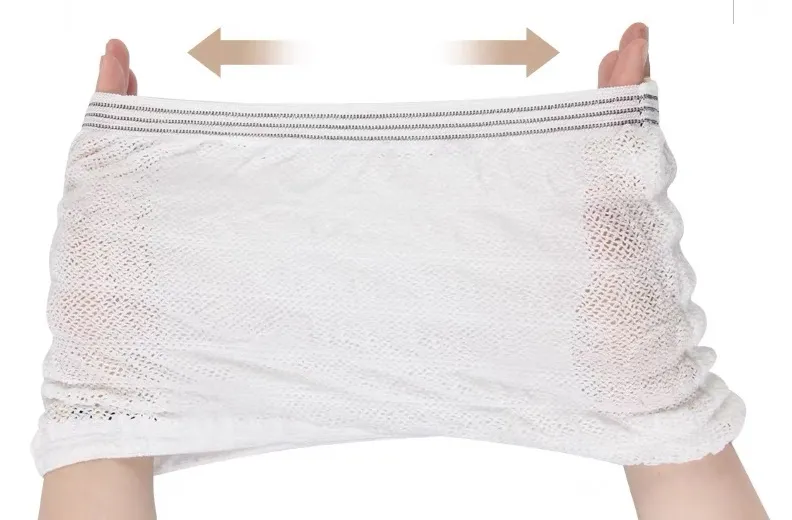 Pantalones de malla para incontinencia, bragas de maternidad, ropa interior desechable