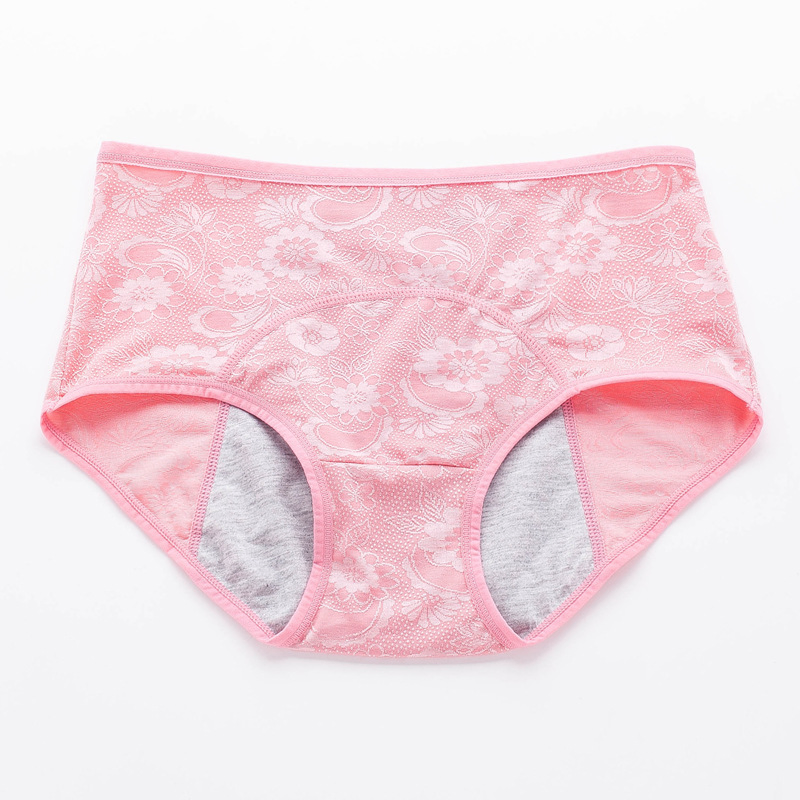 Pantalones menstruales transpirables antibacterianos de malla para un ajuste ceñido a la cadera