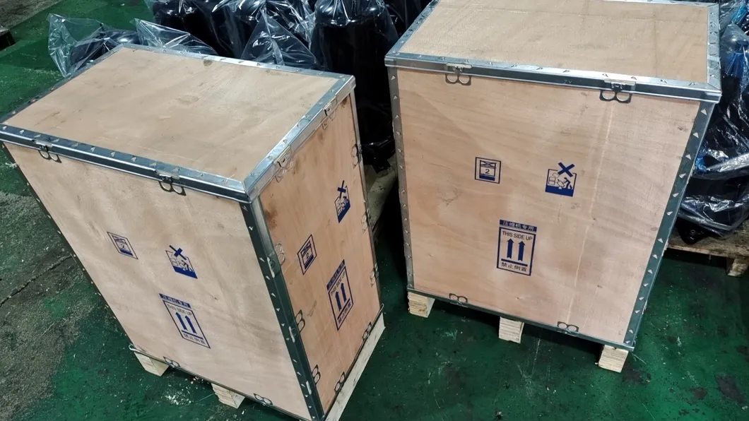 Proceso de embalaje de madera