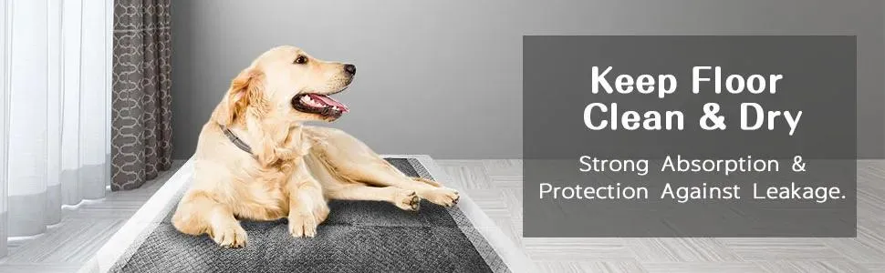 Fabricante de almohadillas desechables para entrenamiento de mascotas de carbón de bambú para perros
