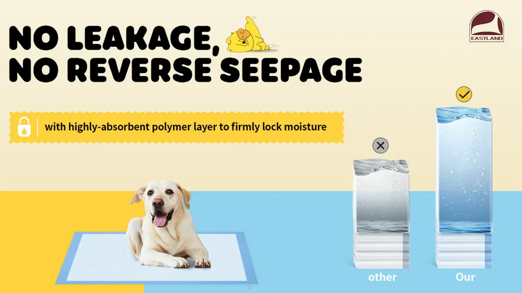 Almohadilla desechable super absorbente al por mayor para mascotas