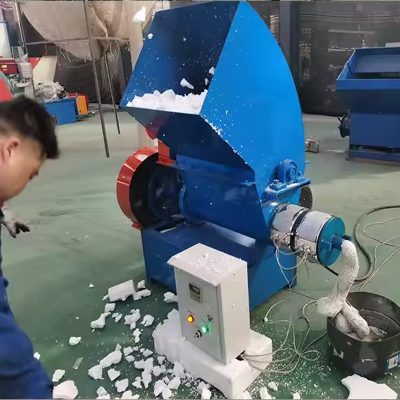 Máquina de fusión en caliente de espuma EPS, compactadora de espuma con CE para comprimir espuma en cubos, densificador de EPS / espuma / poliestireno y máquina de fusión en caliente