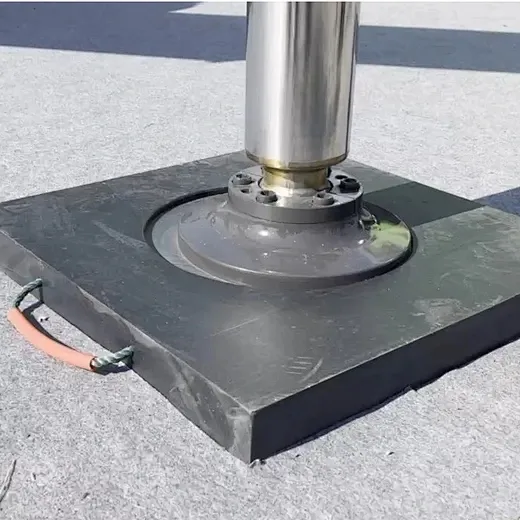 Placa de soporte de grúa UHMWPE