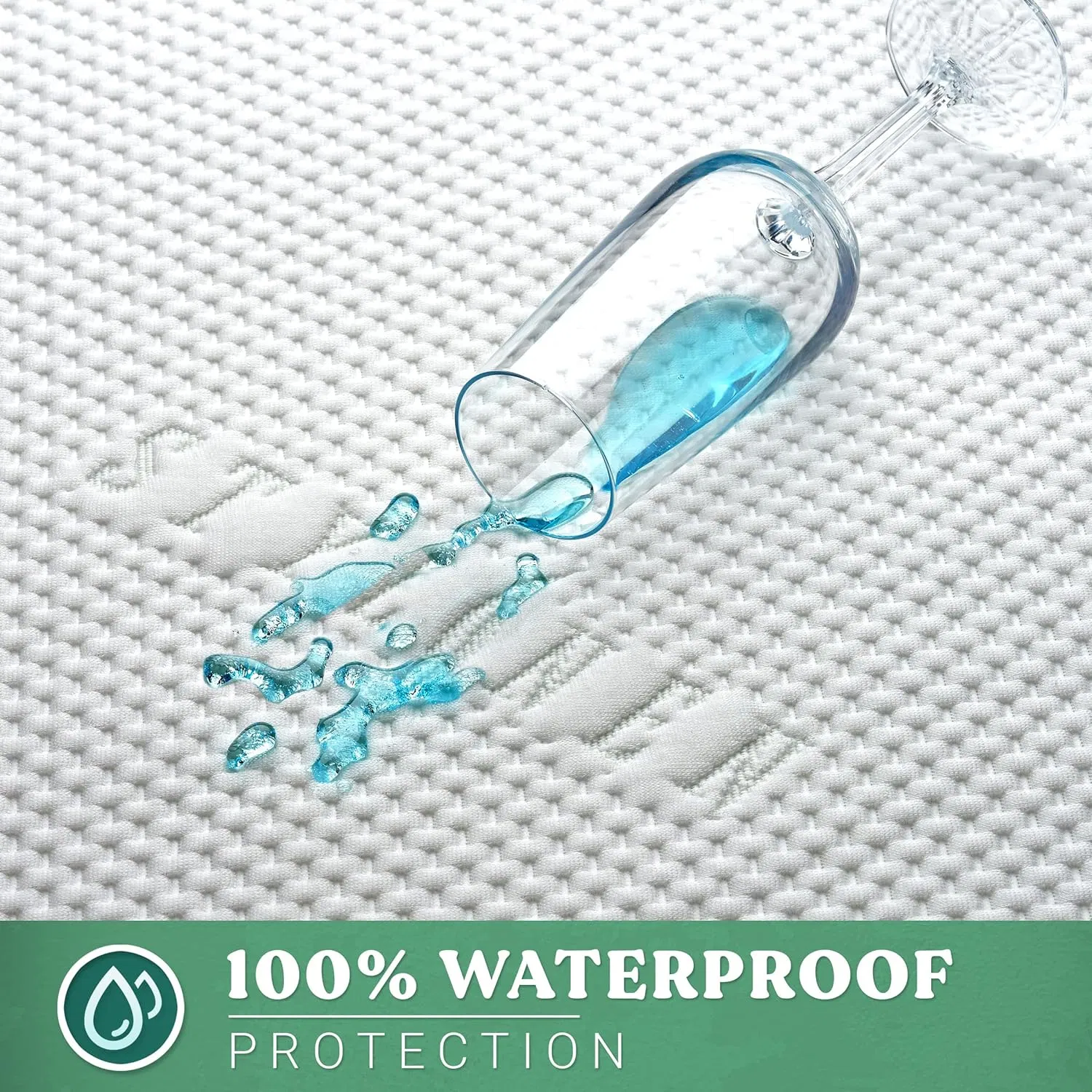 Protector de colchón impermeable premium protector de colchón de Tencel