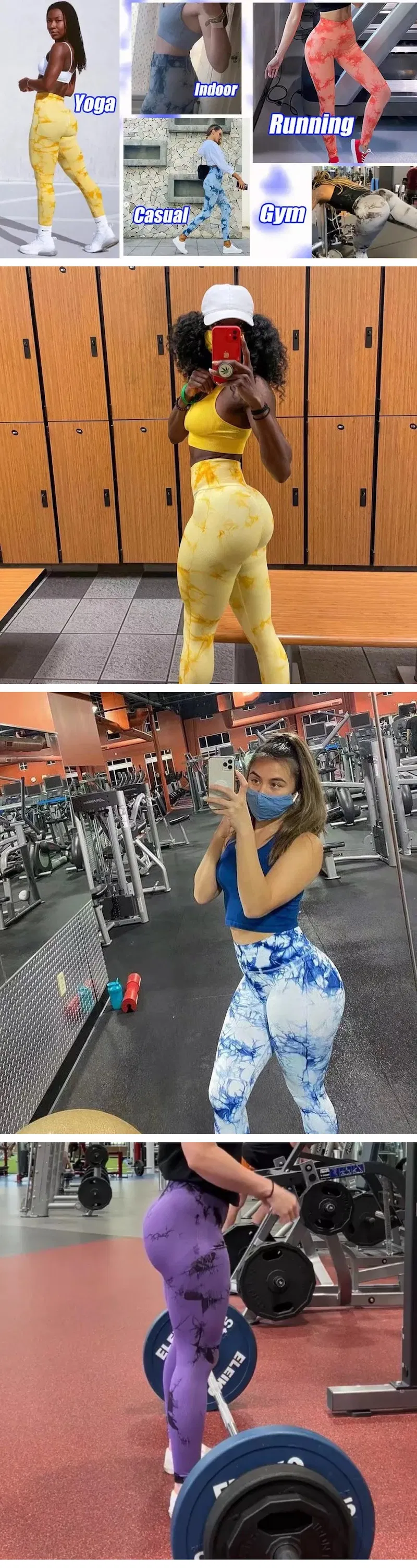 Leggings tie dye