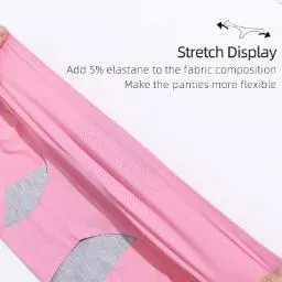 Bragas fisiológicas de cintura alta para mujer, de talla grande, a prueba de fugas