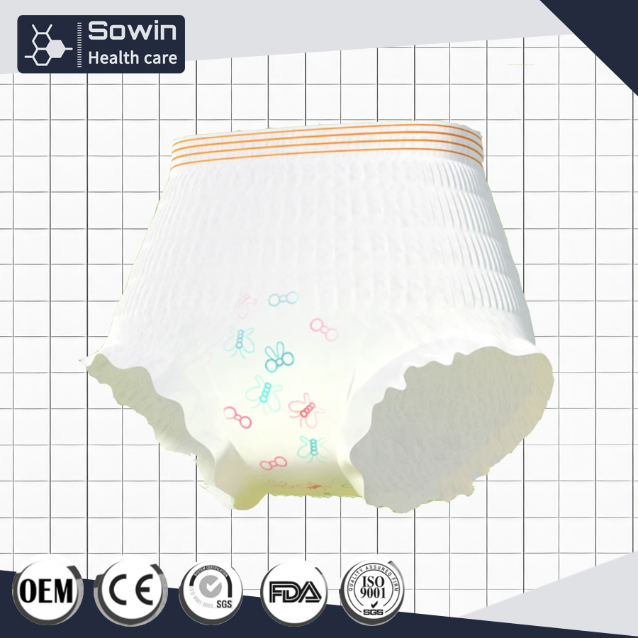 Pantalones desechables de alta absorción para la menstruación de mujeres y hombres, etiqueta privada