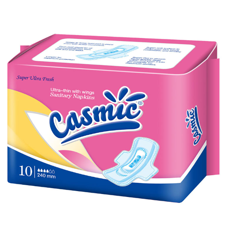 Toalla sanitaria de algodón orgánico para la menstruación, higiene femenina, para mujeres, suave, blanca, fabricante OEM, precio de fábrica
