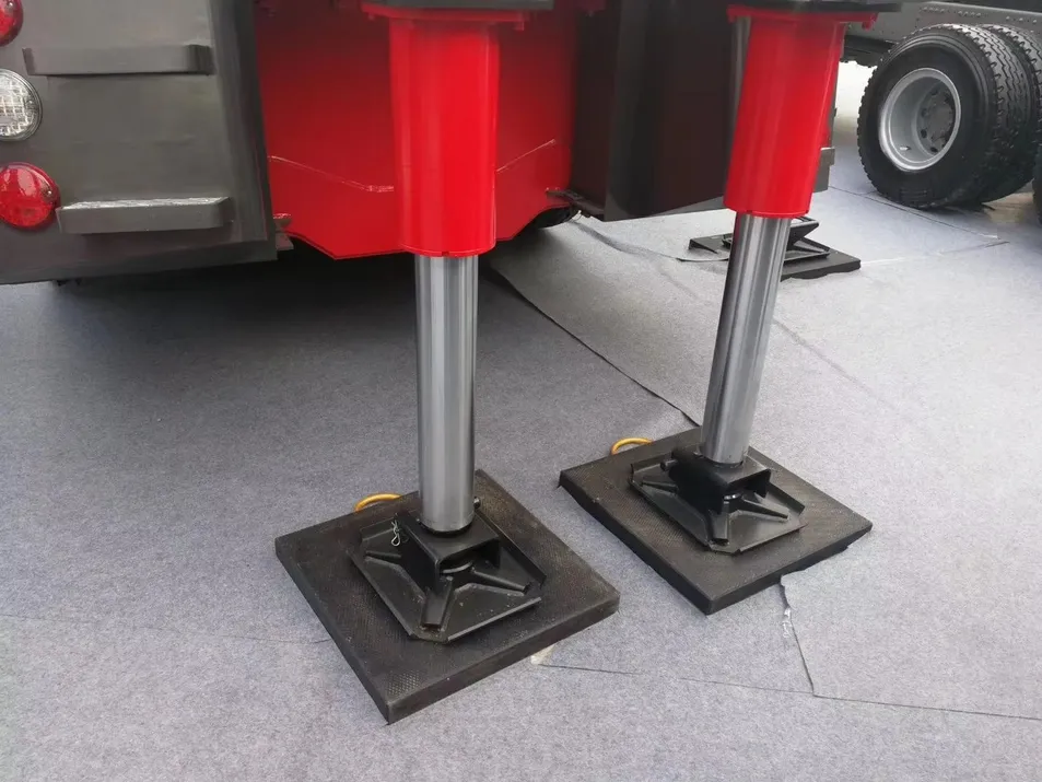 Aplicación de placas de soporte en grúas