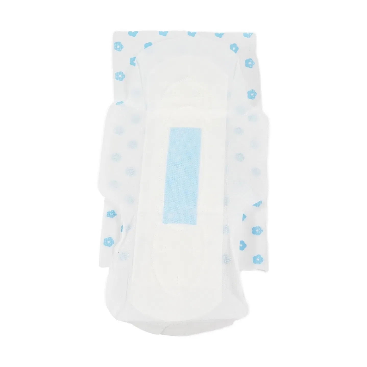 Compresa desechable suave con alas para mujeres
