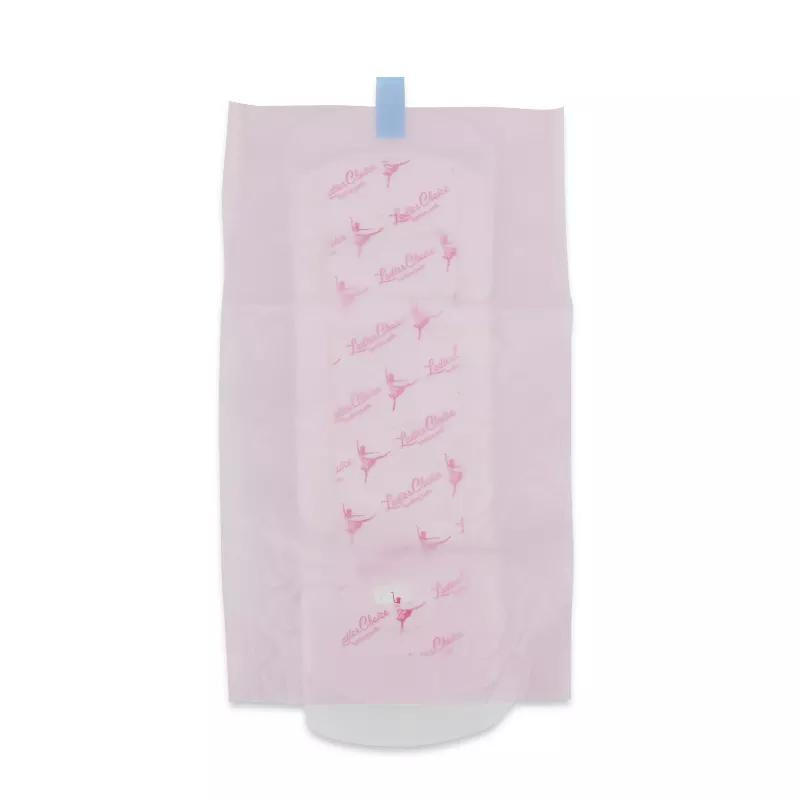 Compresas de algodón orgánico - Toallas sanitarias de super absorción, sin fragancia, compresas ultra delgadas con alas para mujeres