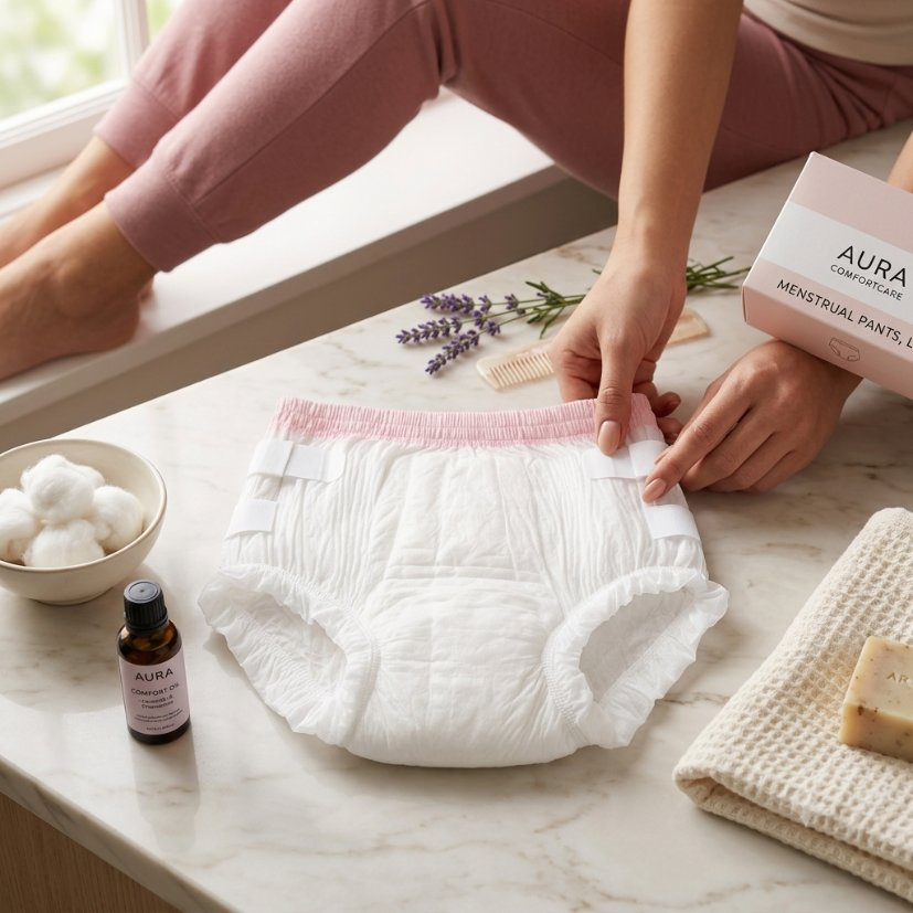 Ropa interior menstrual de alta cintura ultra delgada y transpirable, anti-fugas y de alta absorción, fábrica en China
