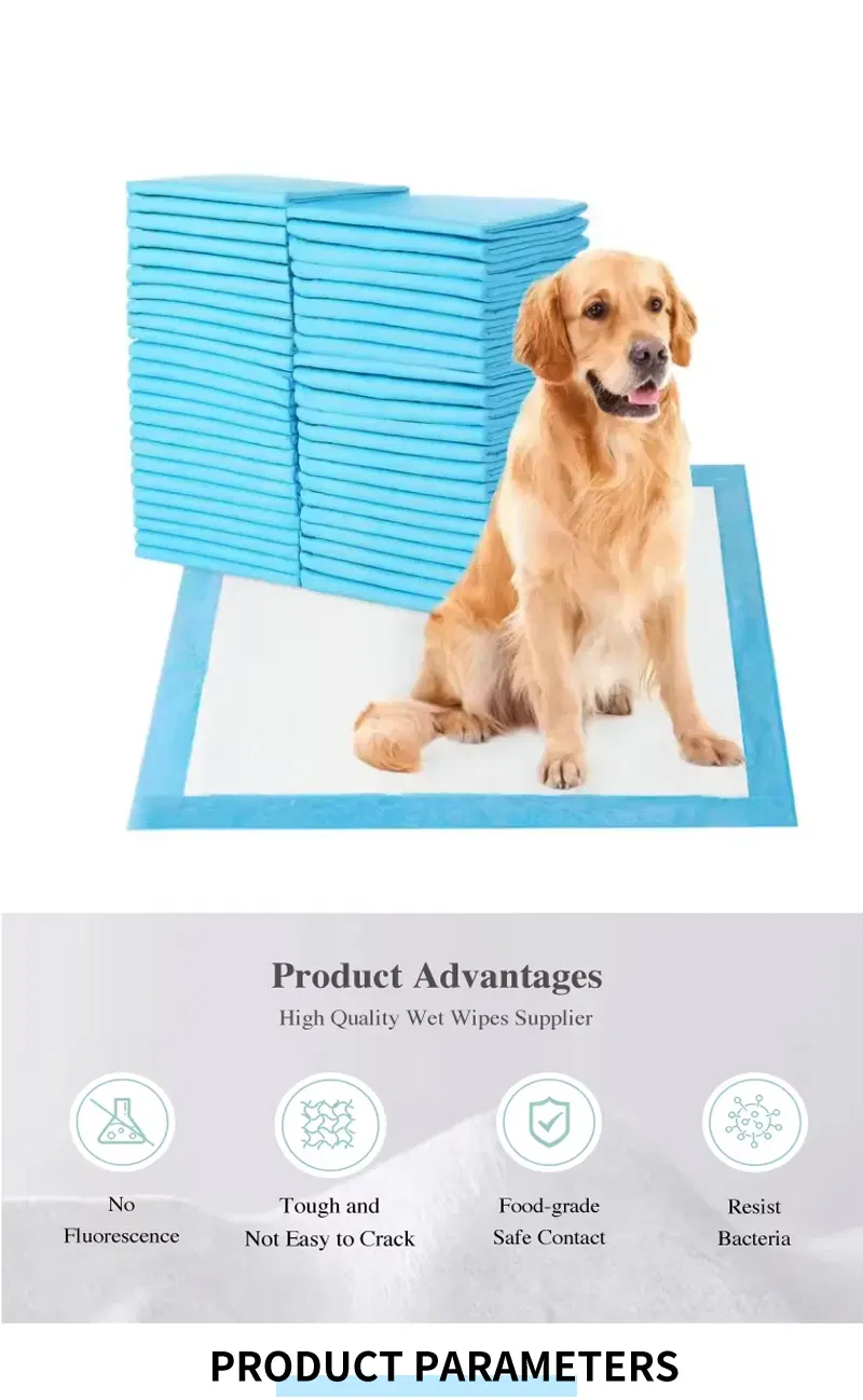 Fabricante de almohadillas desechables en China, logotipo personalizado, etiqueta privada, almohadilla de entrenamiento para mascotas