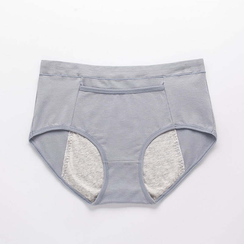 Pantalones sanitarios de algodón puro para protección a prueba de fugas