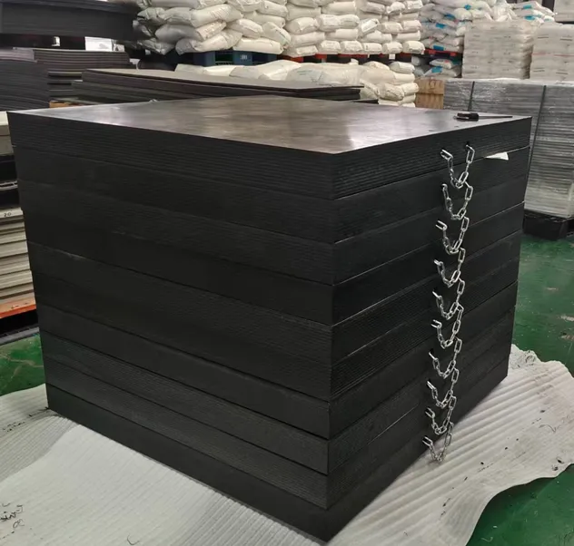 Mat estabilizador de HDPE con asa para fácil transporte