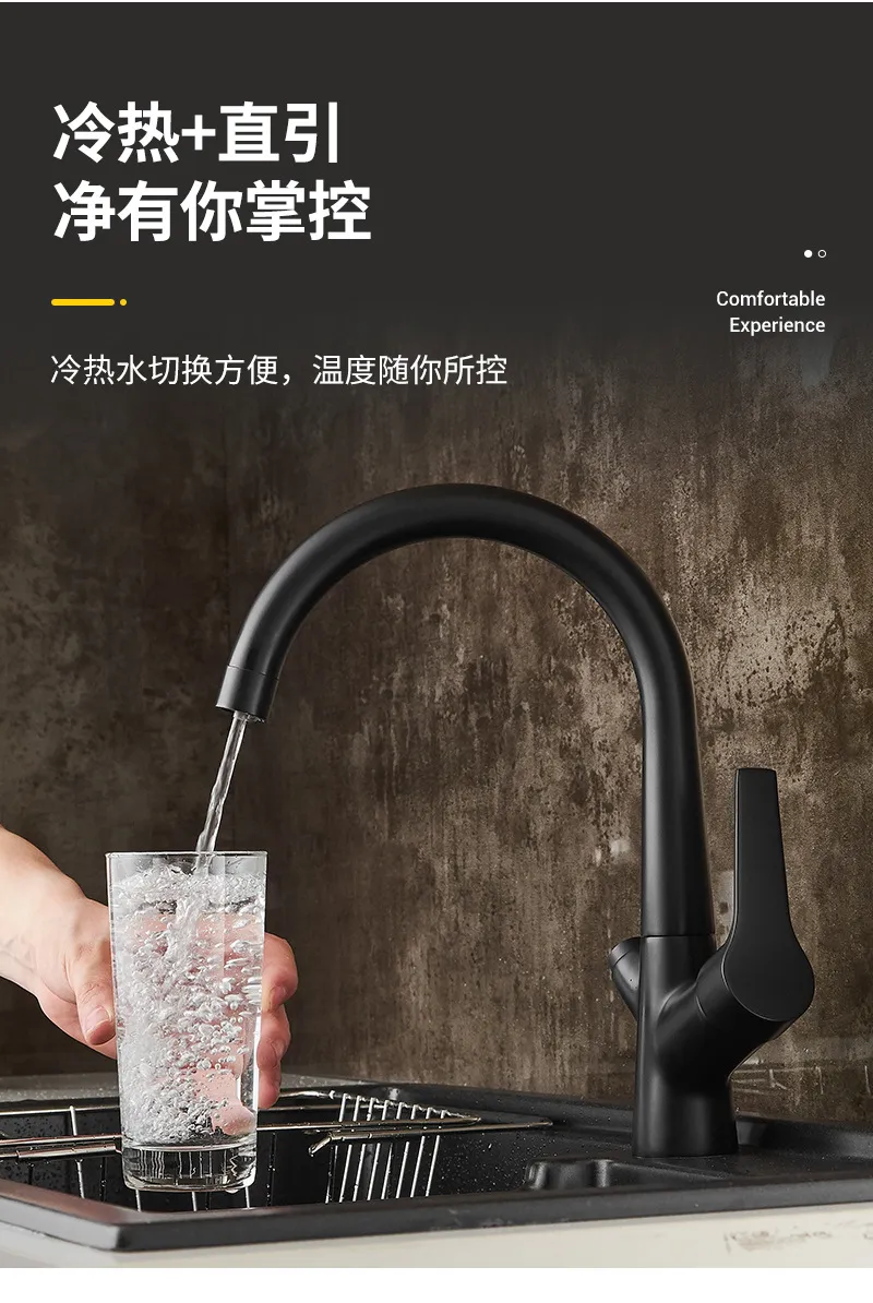 Grifo de lavabo de dos manijas