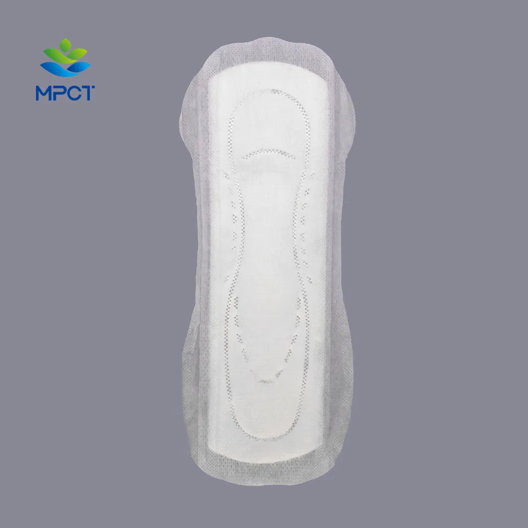Toalla sanitaria desechable de algodón orgánico Soft Care Lady Pad