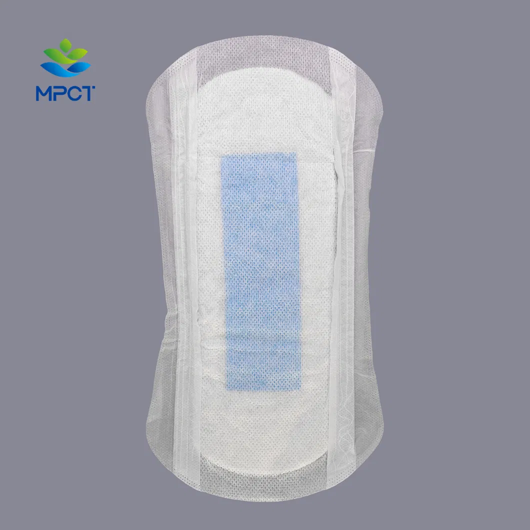 Toalla sanitaria desechable de algodón orgánico Soft Care Lady Pad