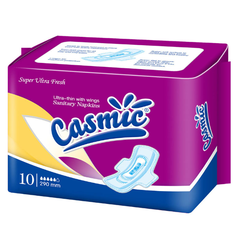 Toalla sanitaria de algodón orgánico para la menstruación, higiene femenina, para mujeres, suave, blanca, fabricante OEM, precio de fábrica