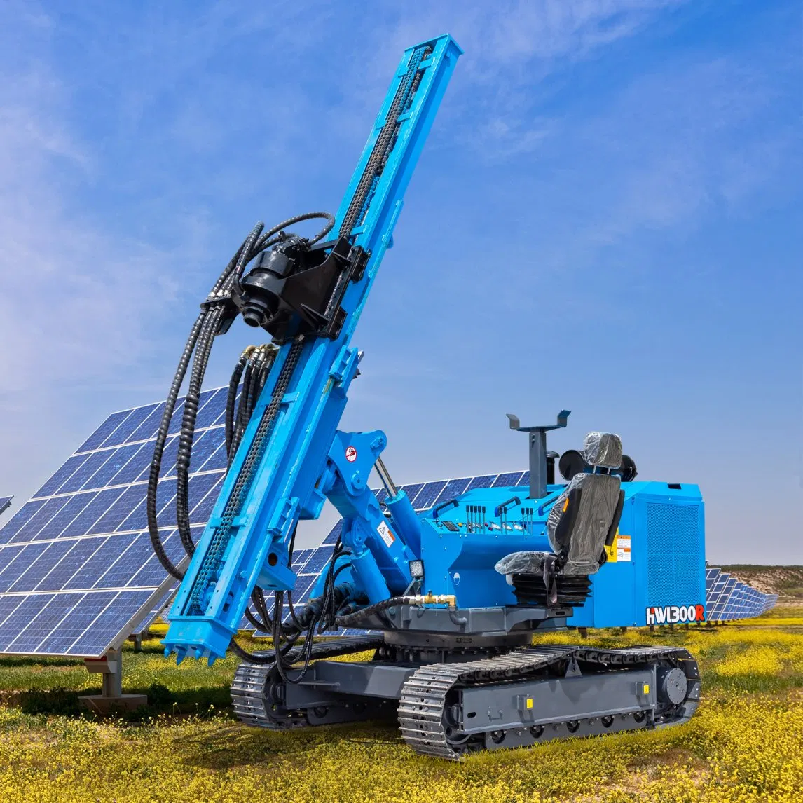 Suministrar máquina de pilotes de tornillo para postes, pilotes de tornillo para suelo solar