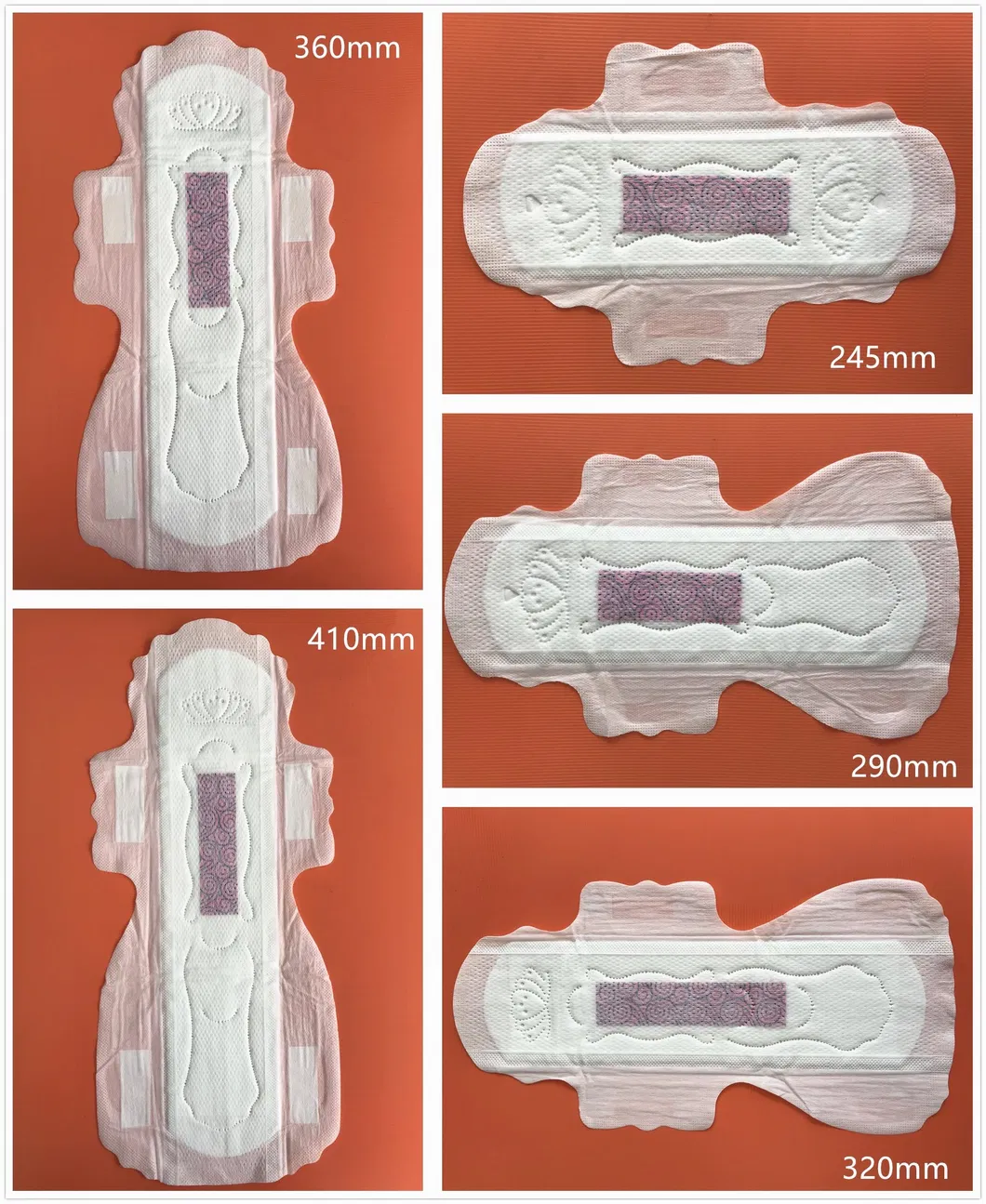 Fabricante de toallas sanitarias desechables de algodón maxi para mujeres Macrocare