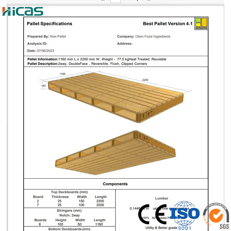 Máquina de Palets de Madera Certificada CE ISO 1500-2400mm Máquina de Clavado de Palets de Ancho 1-Year Garantía