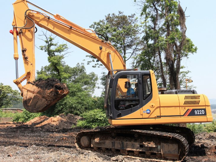 Excavadora hidráulica de oruga Ton Mining Liugong 22 922e Clg922e gran máquina excavadora
