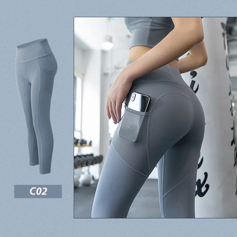 Detalle de leggings de yoga