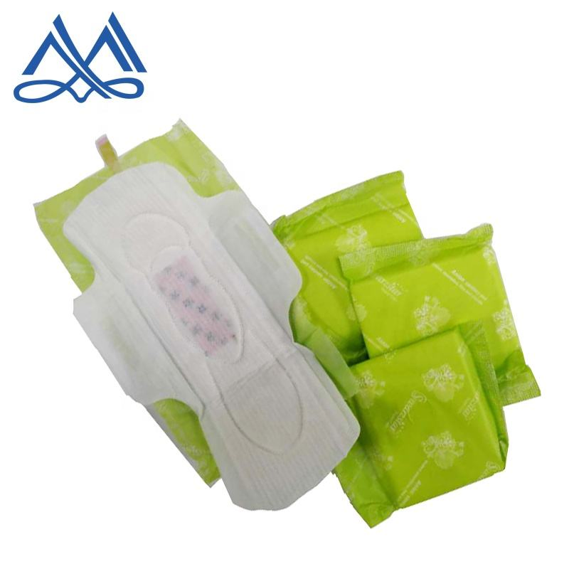 Compresas de algodón orgánico ultra delgadas para mujeres