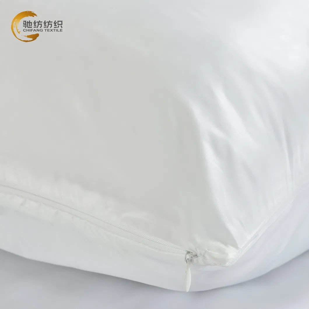 Funda de almohada impermeable ultra suave y lavable con cremallera
