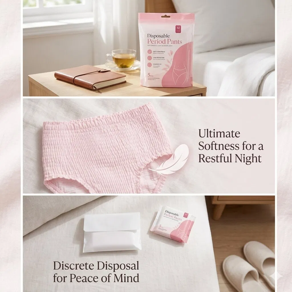 Precio de fábrica al por mayor, bragas de periodo de cintura alta ultra delgadas, transpirables y de alta absorción, OEM ODM China