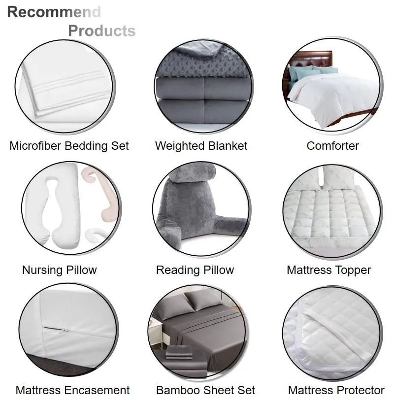 Línea de productos principales de cama