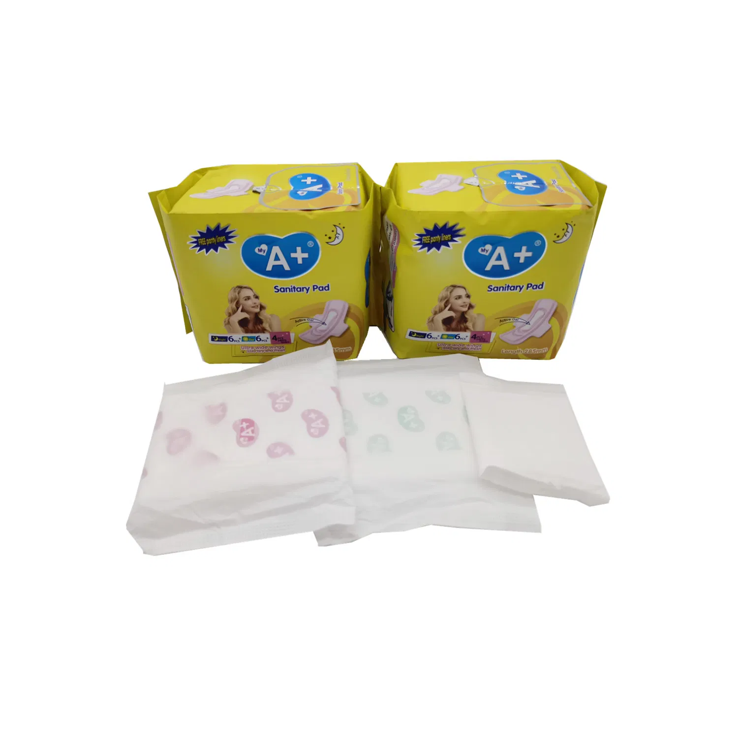 OEM Precio Barato Compresas Sanitarias Alta Calidad Compresas de Algodón Orgánico para Mujeres Compresas Sanitarias para Damas