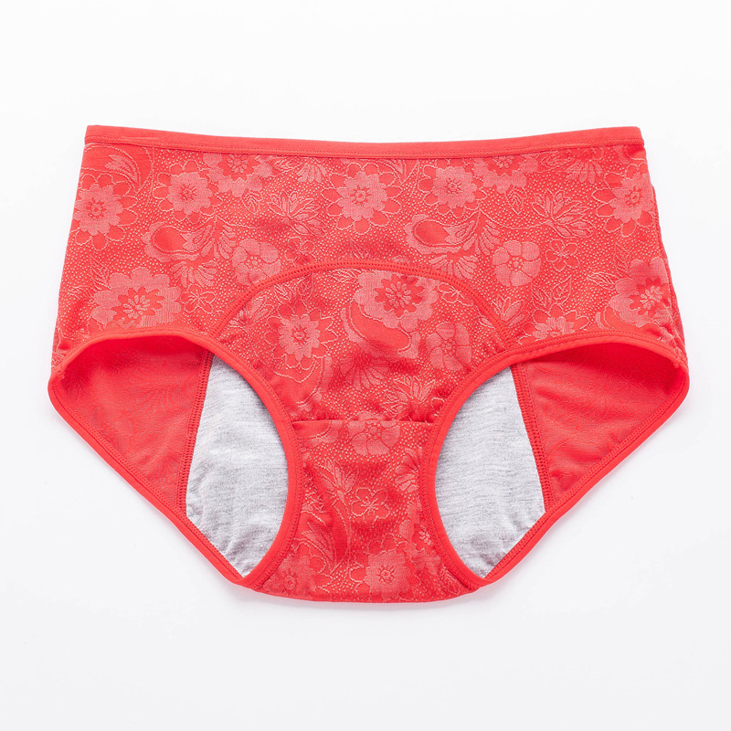 Pantalones menstruales transpirables antibacterianos de malla para un ajuste ceñido a la cadera