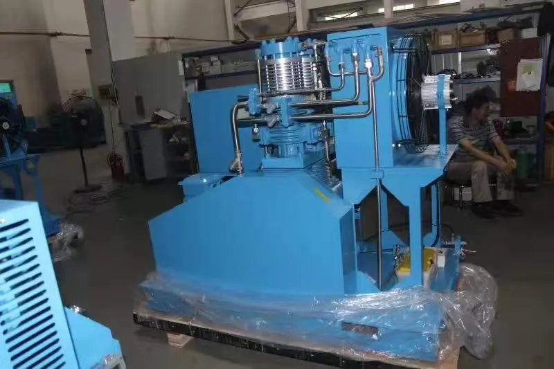 Compresor de oxígeno libre de aceite y bajo ruido adecuado para la presurización de fuente de oxígeno PSA