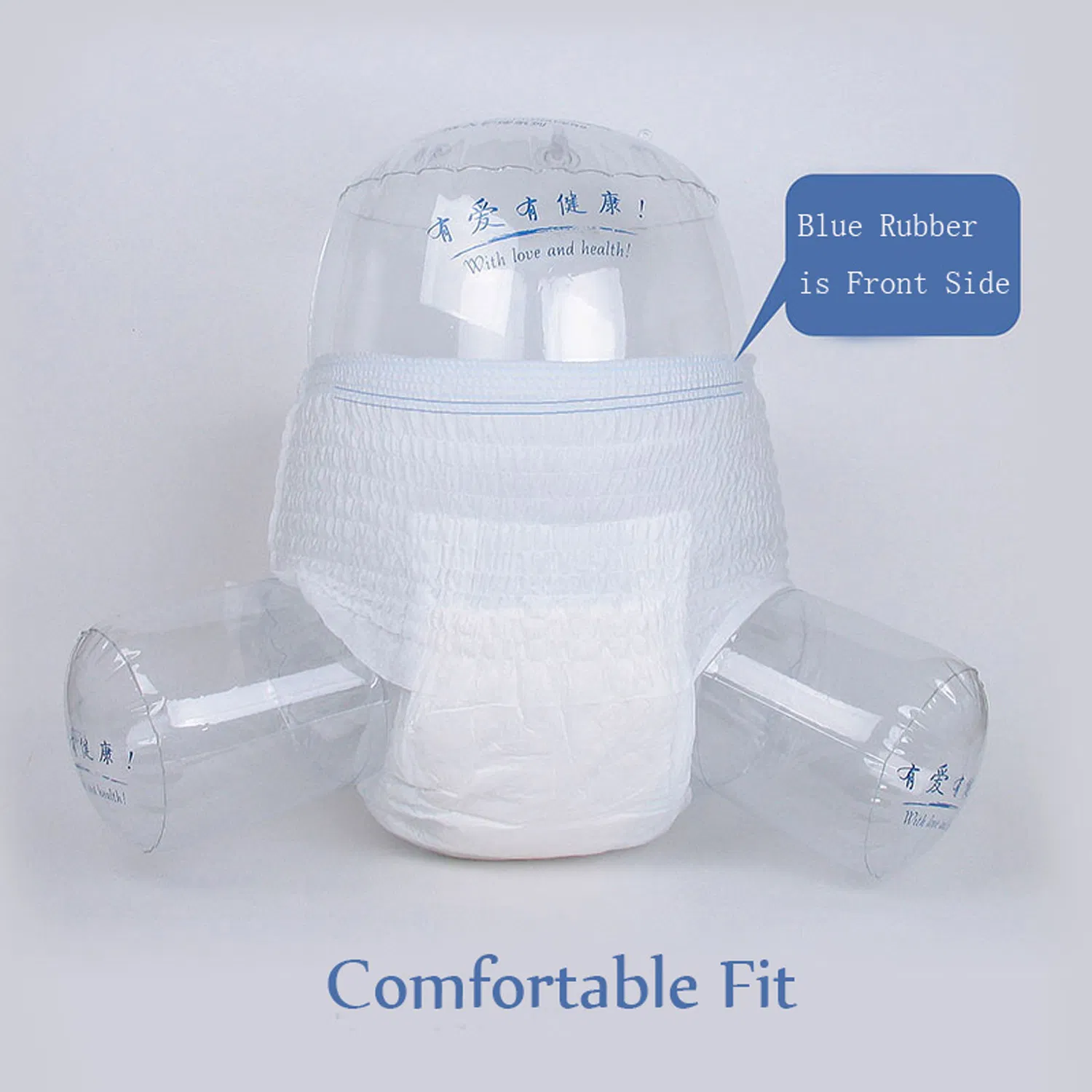 Logo personalizado de gran tamaño, ultra absorbente, cuidado para personas mayores y discapacitadas, pañales desechables económicos para adultos, pantalones de entrenamiento