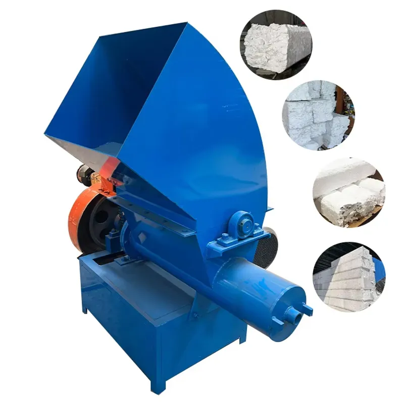 Máquina de fusión en caliente de espuma EPS, compactadora de espuma con CE para comprimir espuma en cubos, densificador de EPS / espuma / poliestireno y máquina de fusión en caliente