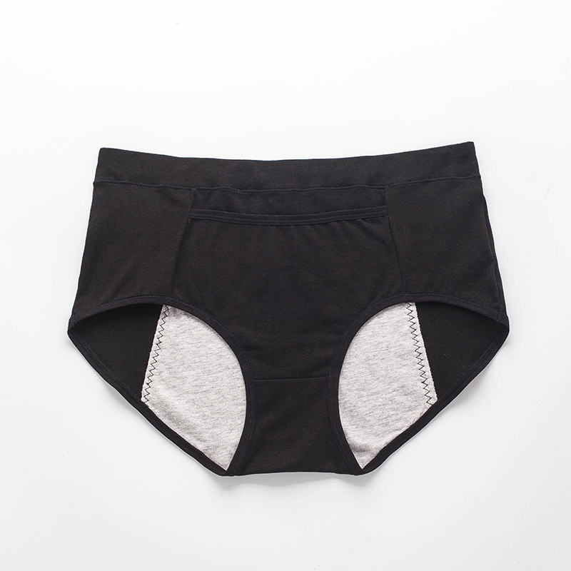 Pantalones sanitarios de algodón puro para protección a prueba de fugas