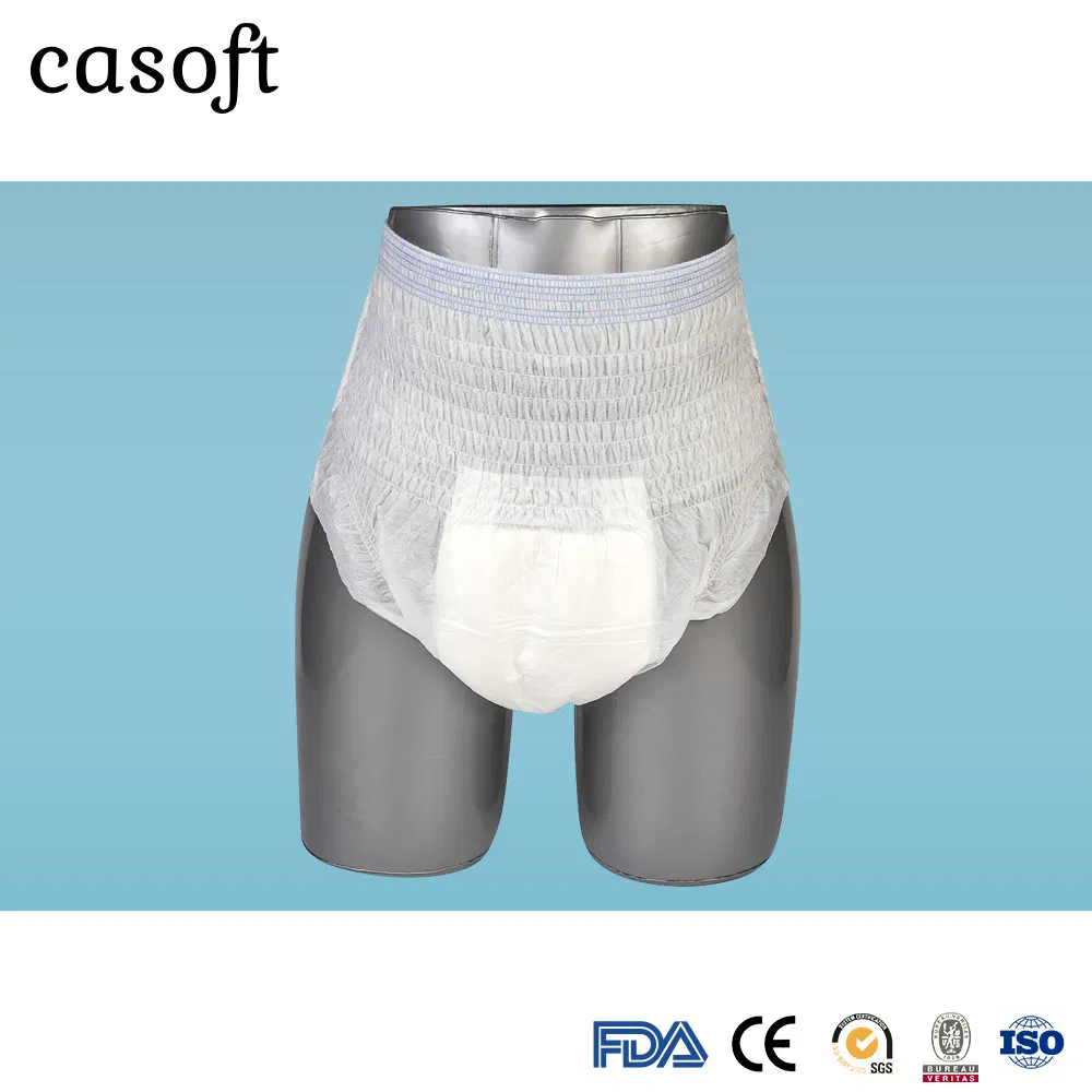 Nuevo estilo de pantalones de entrenamiento reutilizables a prueba de fugas para adultos con cinturilla elástica de fabricante chino
