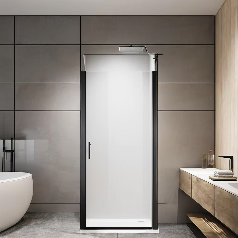 China EM Premium Aluminum Frame Hinged shower door for Hotel And bathroom  Factory, Factories
