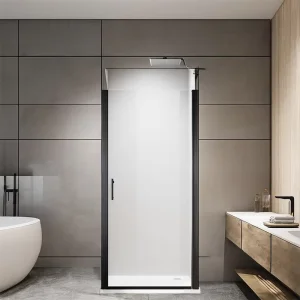 Premium Aluminum Frame Hinged Shower Door