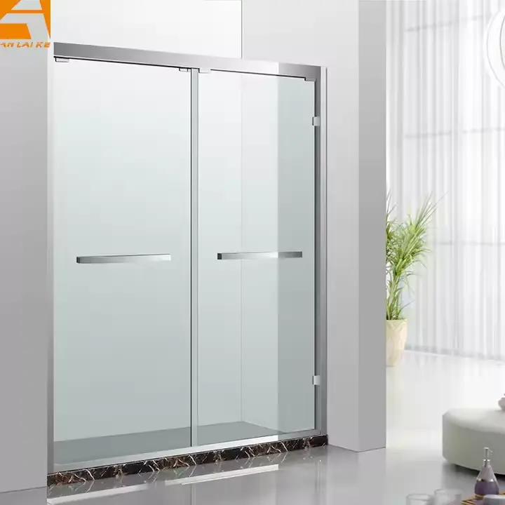 Stainless Steel Bathroom Shower Glass Partition