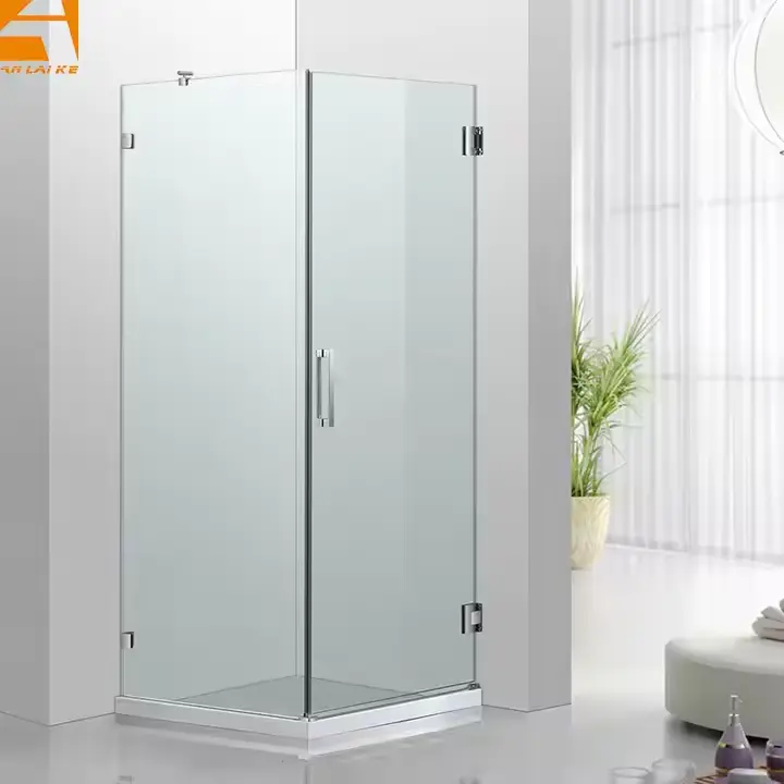 Small Frameless Glass Shower Cabin