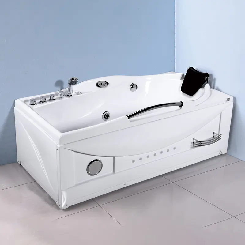 Back wall Massage Bathtub