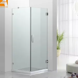 Small Frameless Glass Shower Cabin